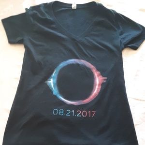 👕 3/$15  Vintage  Solar Eclipse 08-21-2017 T Shirt Black L